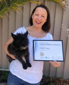Canine remedial therapy massage for dogs